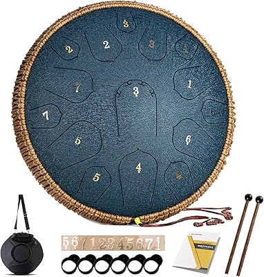 Tambour de langue en acier - instrument de tambour de langue hopewell 15