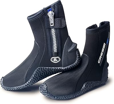 Cressi corsair, chaussures à semelle semi-rigide unisexe pour adulte, semelle extérieure rigide