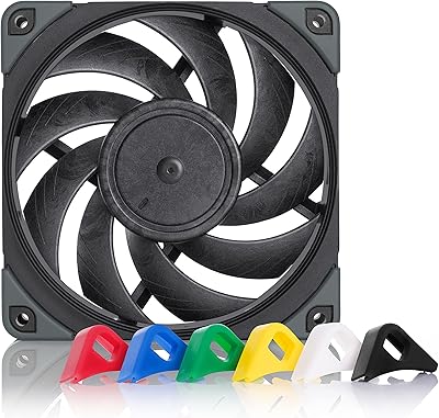 Ventilateur deluxe silencieux noctua nf-a12x25 pwm chromax black soap, 4 broches