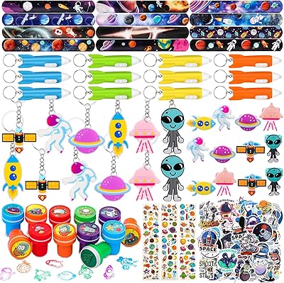 172 pièces de cadeaux de fête sur le thème de l'espace pour enfants