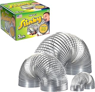 L'ensemble de jeu original slinky® fidget : 1 géant, 1 classique, 1 jouet