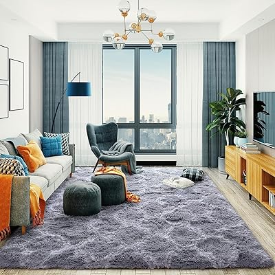 Tapis doux lucky raw pour salon tapis en velours moelleux moelleux antidérapants grand
