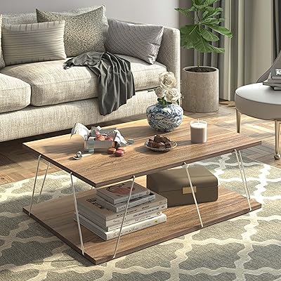 Table basse moderne fabriquée en turquie pour le salon, facile à assembler