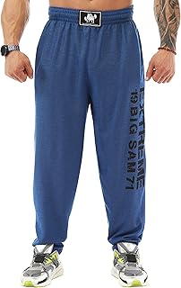 Pantalon de survêtement ample avec poches pour hommes, pantalon de sport coupe ample