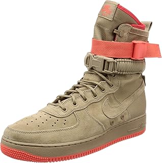 Chaussure sf air force 1 pour hommes khaki rush coral 864024-205