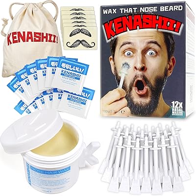 Kit de cire de nez, 100 g de cire, 24 applicateurs. le kit