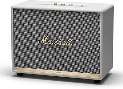 Haut-parleur stéréo sans fil marshall wobourn ii mrl1001905 blanc (pack de 1)