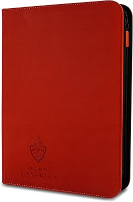 Carte guardian - 9 poches zippées premium pour 360 cartes - poches latérales