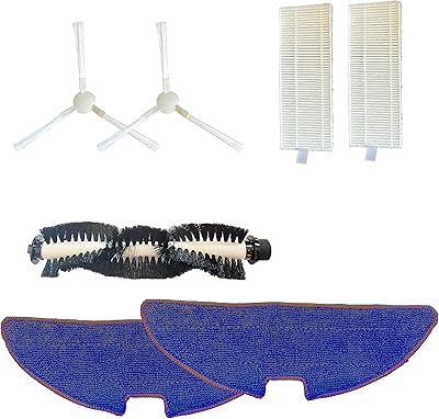 Kit d'accessoires pour aspirateur robot et vadrouille tech wave pour tw-r15 et r20