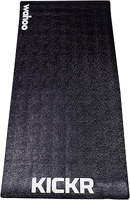 Tapis de sol polyvalent wahoo kicker pour cyclisme en salle, cross training, 36