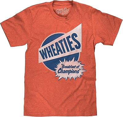 T-shirt wheaties petit-déjeuner des champions wheat flakes