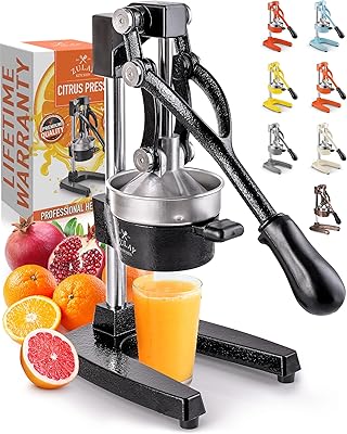 Presse-agrumes professionnel zulai manuel et presse-agrumes orange presse-citron en métal robuste de haute