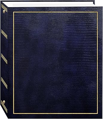 Album photo magnétique autocollant à 3 anneaux pioneer 100 pages