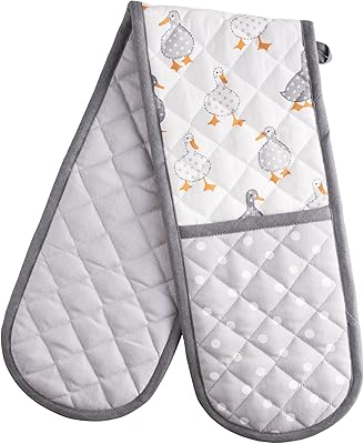 Price & kensington madison gant de cuisine double en coton, multicolore, 16 x
