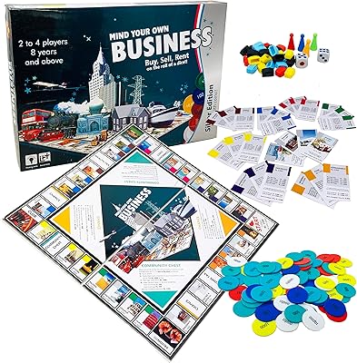 Jeux de société d'affaires miniature mart pour enfants et adultes avec de l'argent