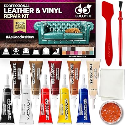 Kit de réparation de vinyle et de cuir coconix - restauration de meubles