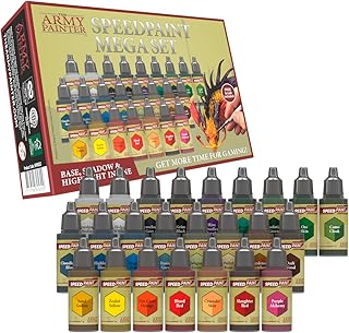 The army painter speed ​​​​paint mega kit de peinture pour modèles