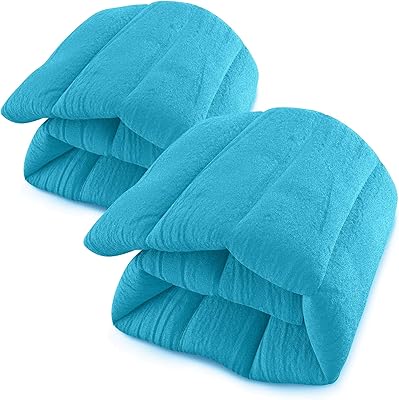 Coussins chauffants micro-ondables lot de 2 coussins chauffants naturels et humides pour le dos,