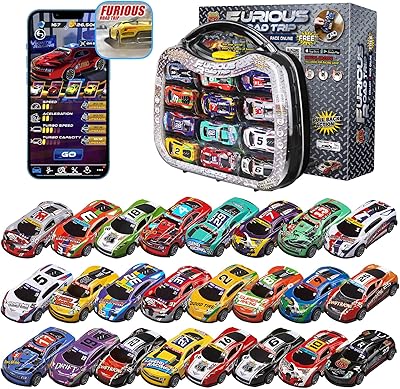 Pack de 24 voitures de course golden wheel - ensemble de mini voitures