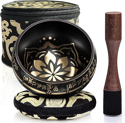 Ensemble de bols chantants tibétains ~ facile à jouer produit un son magnifique