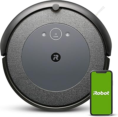Aspirateur robot roomba i3 i connected avec brosses en caoutchouc double