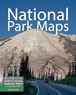 Cartes des parcs nationaux : un atlas des parcs nationaux des états-unis
