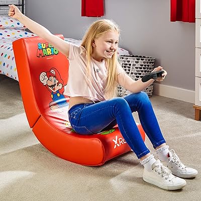 Chaise à bascule x-rocker nintendo pour jeux vidéo avec mario all star print. Toutes les catégories, tous les prix sur Diaytar