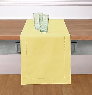 Chemin de table en coton et lin solino home nappe