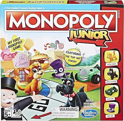 Jeu de société monopoly junior version originale c3889