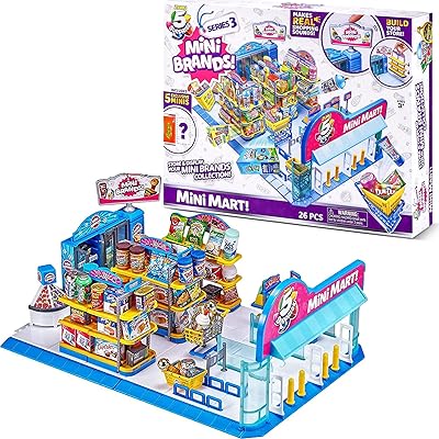 Coffret de jeu 5 surprise zuru series 3 mini mart avec mini