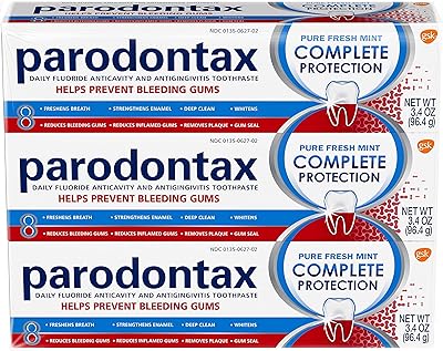 Dentifrice prodontax complete protection, menthe fraîche pure - 3,4 oz x 3