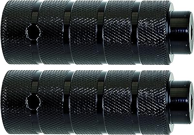 Chevilles en acier nova pour moyeux 3 8 pouces de tech noir