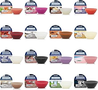 Cire fondue pour bougie yankee | parfums mélangés populaires | jusqu'à 8 heures de parfum | 16 pièces, couleurs assorties. Diaytar Sénégal : L'e-commerce qui vous ressemble