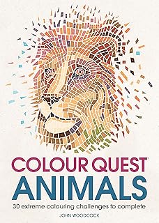 Colour quest® animaux : 30 défis de coloriage extrêmes à relever