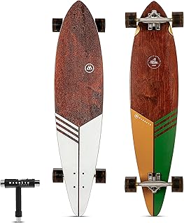 Ensemble de skateboard longboard magneto pentel | support supérieur noyau en érable