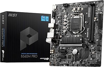 Carte mère msi b560m pro-e pro series