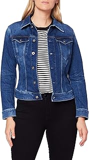 Veste coupe slim g-star raw 3301 pour femme, bleu (lt aged destroy b329-1243))