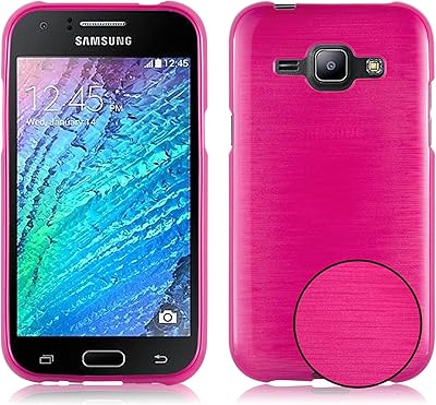 Coque cadorabo pour samsung galaxy j1 2015 (5) en silicone tpu