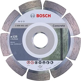 Disque à tronçonner diamanté standard bosch pour béton 2608602197, argent/gris, 125 mm