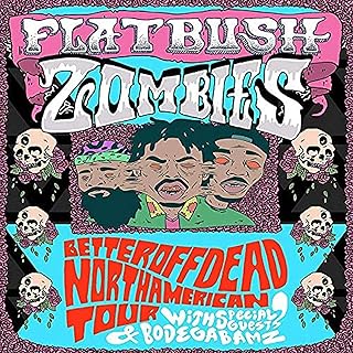 Affiche de zombies flatbush, 12" x 12", de dark star one