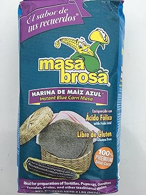 Farine de maïs bleu masa harina azul qualité premium 100% naturelle sans gluten