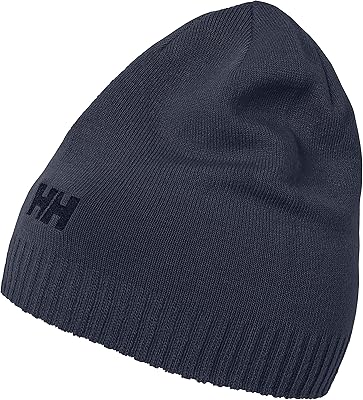 Bonnet d'hiver en laine avec logo hh brodé design unisexe chaud et confortable