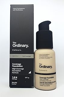Fond de teint the ordinary coverage spf 15, 30 ml (1.0n). Catalogue géant, prix mini chez Diaytar Sénégal