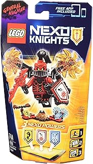 Jeu de construction lego nexo knights ultimate general magmar 70338 (multicolore)