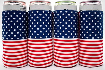Astore slim koozies pour canettes de bière blanches et fines