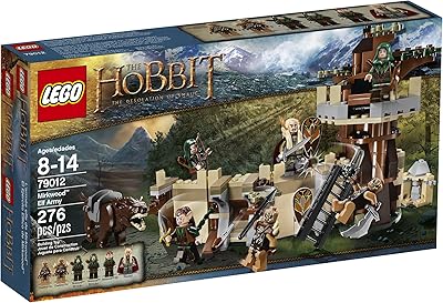 Lego 79012 le seigneur des anneaux, l'armée de mirkwood, mille jouets de construction