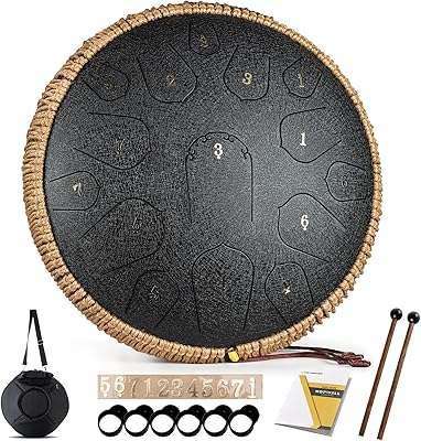 Trum de langue en acier tambour hopewell 15 notes 14