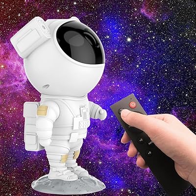 Projecteur de veilleuse d'astronaute galaxie, projecteur de veilleuse de chambre à coucher