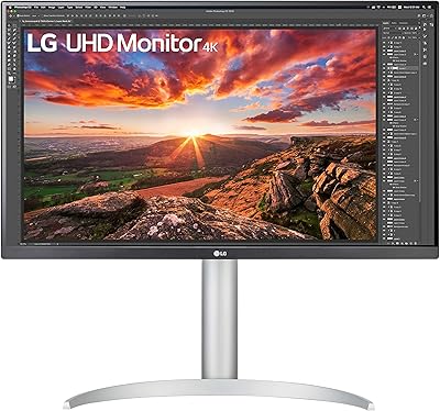 Moniteur ips lg 27up650-w.aus 27" uhd (3840 x 2160), écran vesa hdr 400