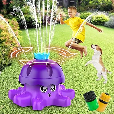 Jouet de pulvérisation d'eau pour enfants vosobo d'extérieur pour les tout-petits